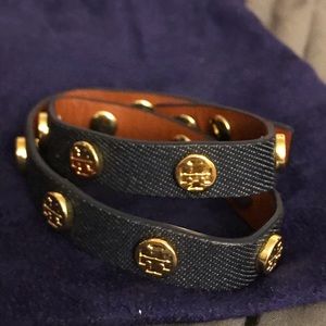 Tory Burch double wrap bracelet
